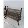 Image 3 : Miniature Metal & Wood Rocking Chair and Park Bench