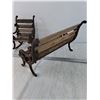 Image 4 : Miniature Metal & Wood Rocking Chair and Park Bench