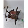 Image 7 : Miniature Metal & Wood Rocking Chair and Park Bench