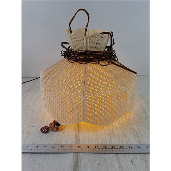 Hanging Fixture Light Powers On
