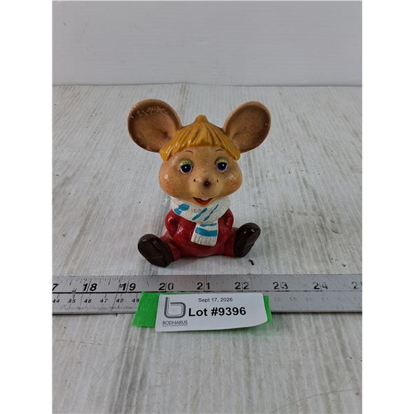 Ceramic Topo Gigio Mouse Character Figurine As-Is