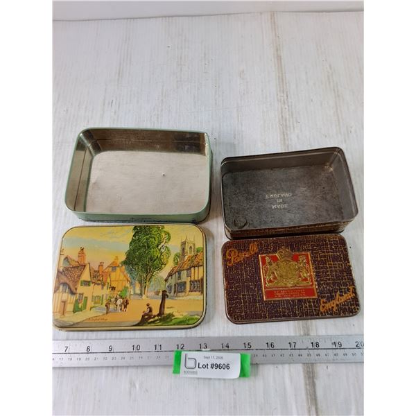 Bensons's English Toffee and Pascall Treat Tins