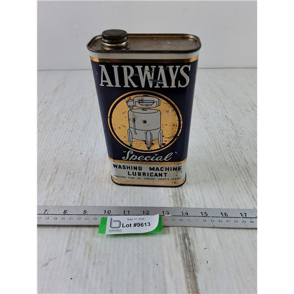 Airways "Special" Washing Machine Lubricant Nearly Empty As-Is