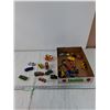 Image 1 : Assorted Toy Vehicle Toys, Brands Majorette, Hot Wheels, Corgi Juniors, Construction and Luxury Cars