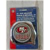 Image 2 : 49ers 25" Inch Tape Measure Collector's Edition NFL Football