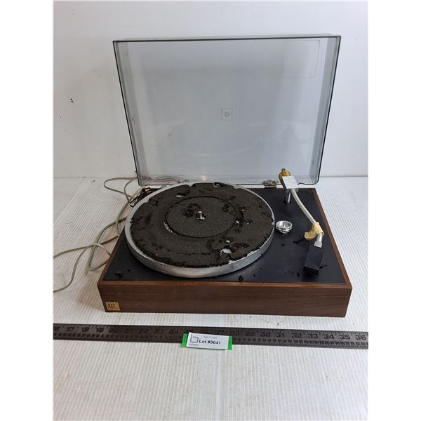 Acoustic Research Turntable Record Player - As Is