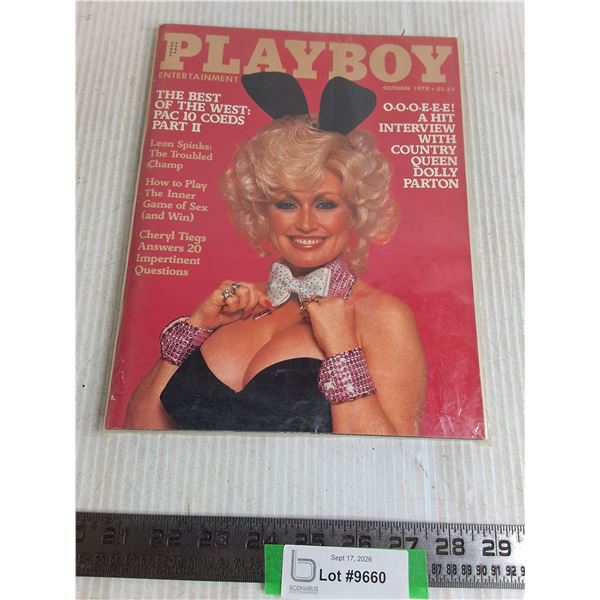 1978 Playboy Magazine featuring Dolly Parton