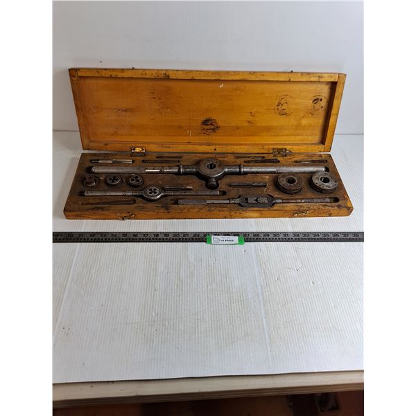 Vintage Butterfield Machinist Tap & Die Set
