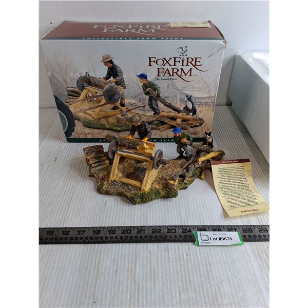 Ertl Collectibles Foxfire Farm Model Scene