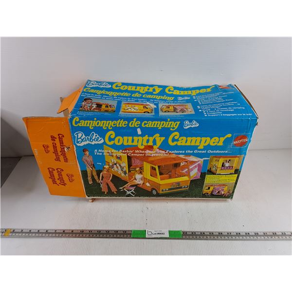 Vintage Barbie Camper Box - Empty