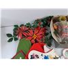 Image 3 : Christmas Decorations, Pencils, Ribbons, Candle