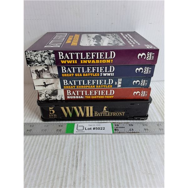 (5) DVD Collections of World War II