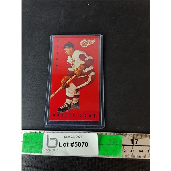 Gordie Howe Parkhurst Trading Card- Can't Authenticate