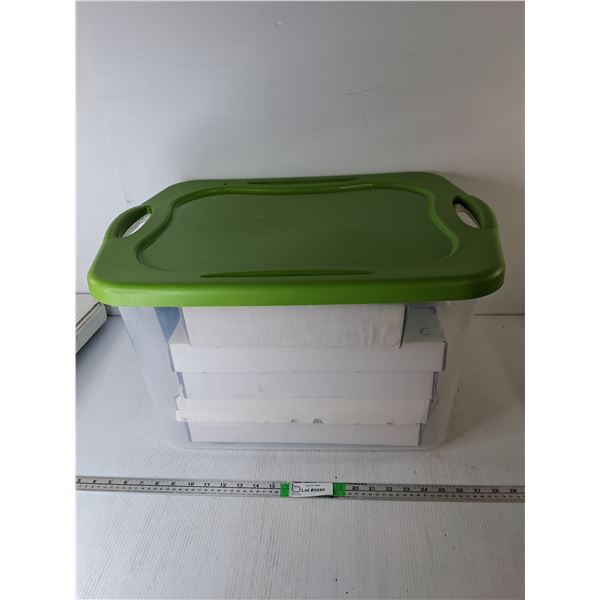Tub of Pokemon & Sports Cards- Can't Authenticate, Can't Ship Tote