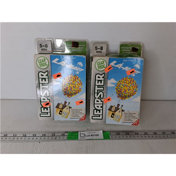 (2) French 'Up' Leapster Games- Sealed