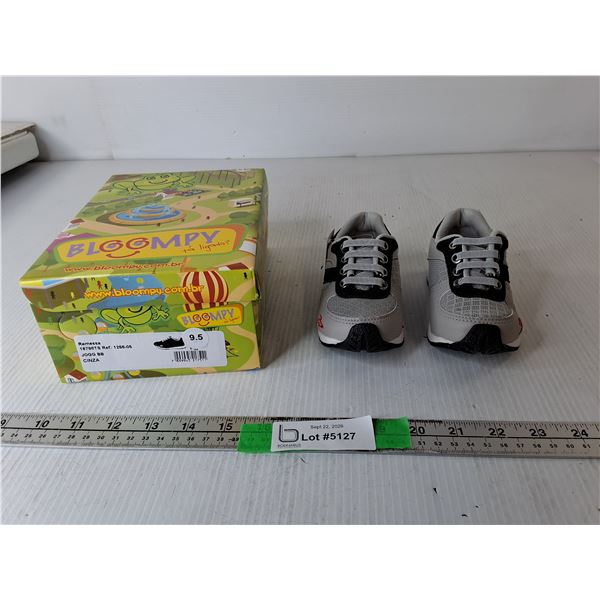 Bloompy Toddler Boy's Cinza Black Shoes- 9.5