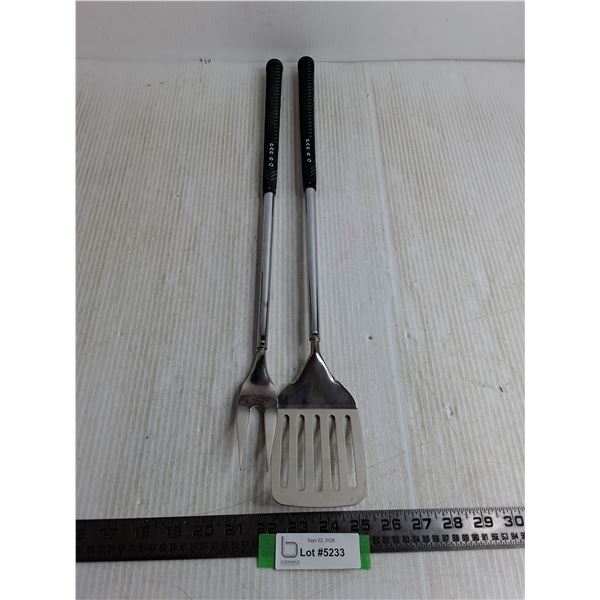 (2) Par BQ Golf Club BBQ Utensils