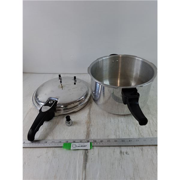 Stovetop Fresco Pressure Cooker With Locking Lid