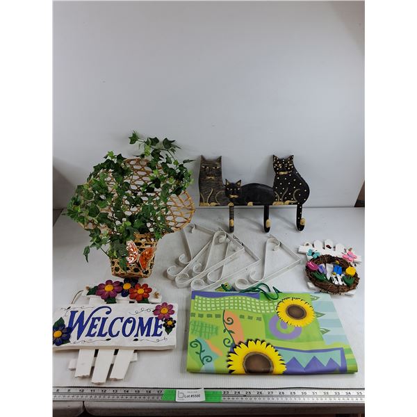 Shelf Brackets, Coat Hook, Assorted Decor, Gift Bag