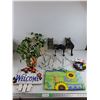 Image 1 : Shelf Brackets, Coat Hook, Assorted Decor, Gift Bag