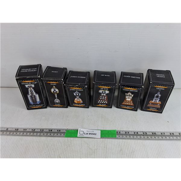 Assorted McDonald's Greatest NHL Trophy Collectibles - New