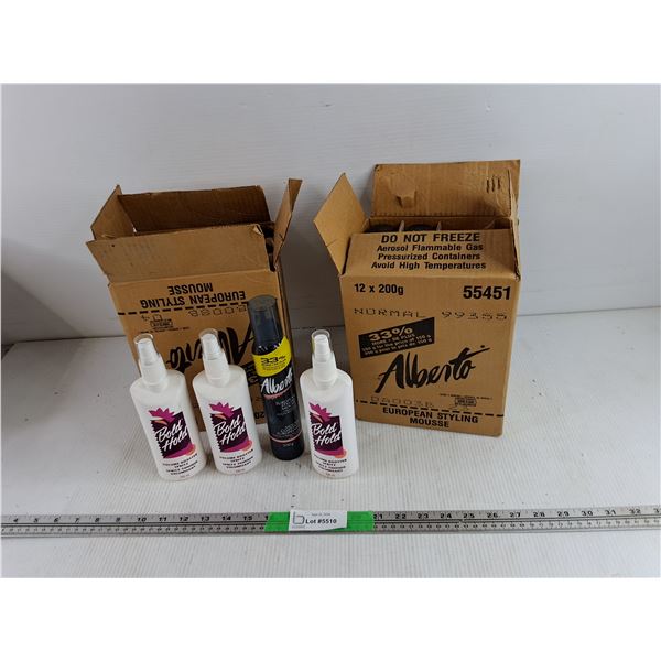 Alberto European Styling Mousse & Bold Hold Volume Booster Spritz - PICKUP ONLY