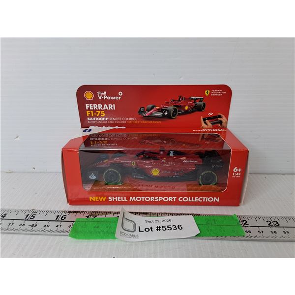 Ferrari F1-75 Bluetooth RC Car 1:41 Scale, NIB