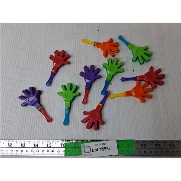 (10) Hand Clap Noise Makers
