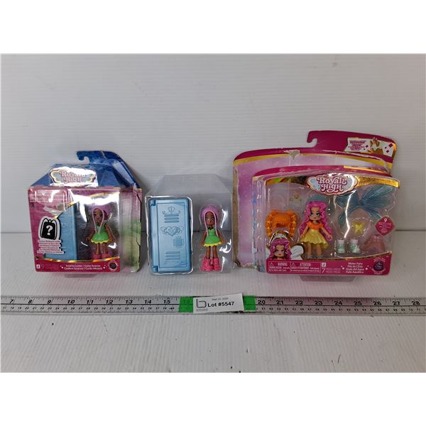 (3) Royale High Doll Sets