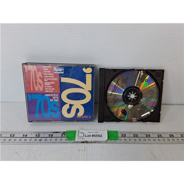 Greatest Hits of the 70s-Missing Disc 3, Great Big Sea & Rolling Stones CDs