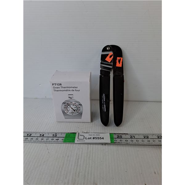 Oven Thermometer & Garlic Crusher