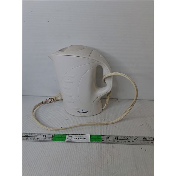 Rival Electric Kettle- Powers On, As Is