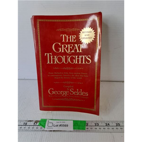 'The Great Thoughts' Book by George Seldes