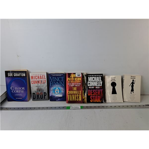 (7) Mostly Thriller Novels