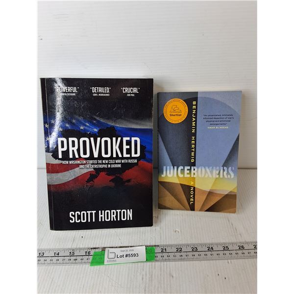 'Provoked' & 'Juiceboxers' War Books