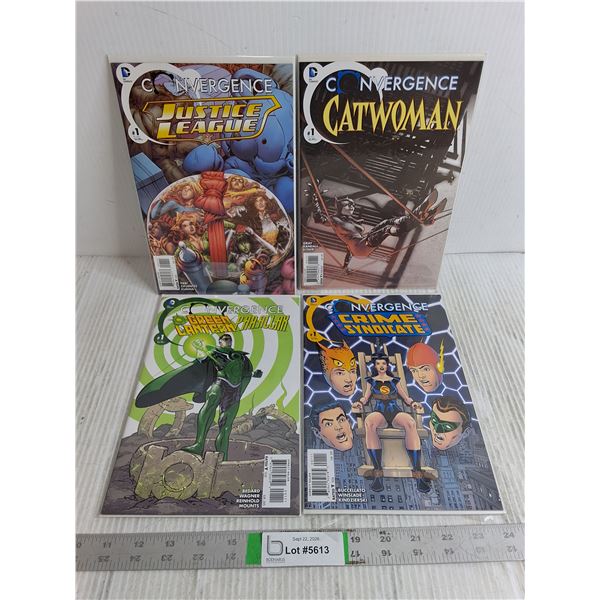 (8) Issues of Convergence Comic Books-#1 and #2