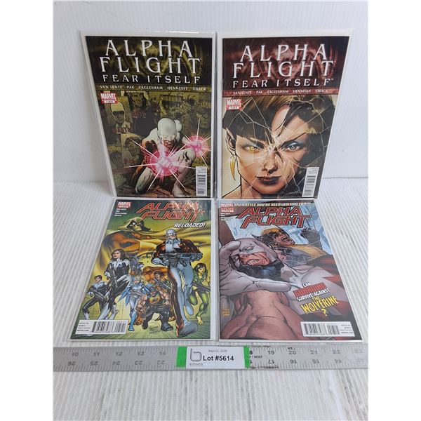 Alpha Flight Comic Book-Editions #1-8