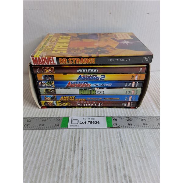(7) Marvel DVD Movies