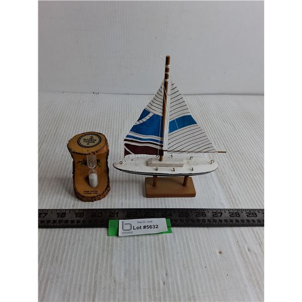Sailboat Ornament, "Grand Canyon" 3 Minute Timer