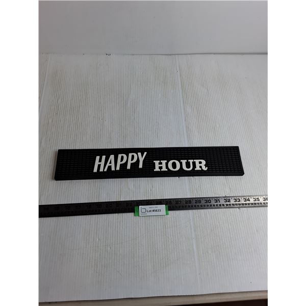 Happy Hour Rubber Bar Mat