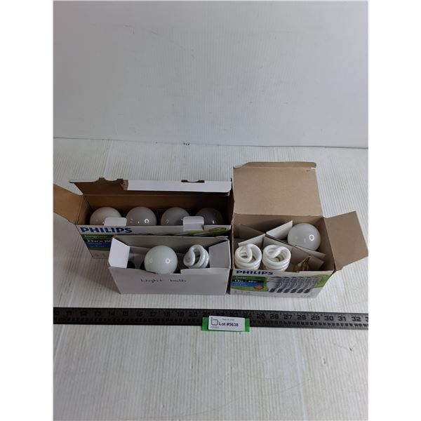 Assorted New & Used Light Bulbs - Consignor Says Working