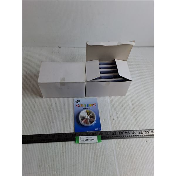 (20) NIB Panco Assorted 12-Fly Fishing Kit - Size 8