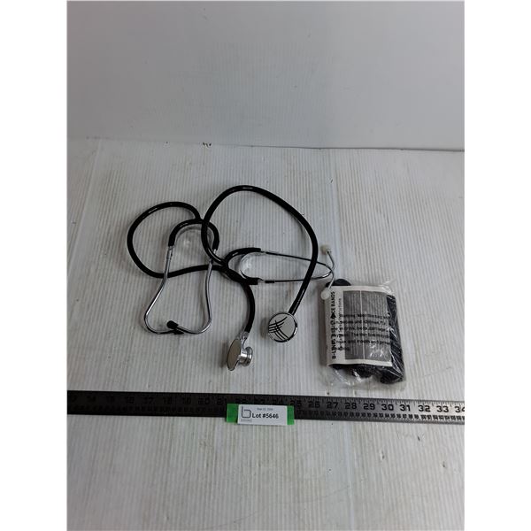 (2) Stethoscopes, New Resistance Band