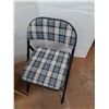 Image 2 : *(1) Table, (1) Planter Table, (2) Metal Folding Chairs No Shipping