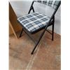 Image 3 : *(1) Table, (1) Planter Table, (2) Metal Folding Chairs No Shipping