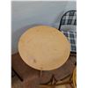 Image 7 : *(1) Table, (1) Planter Table, (2) Metal Folding Chairs No Shipping