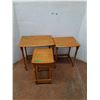 Image 1 : *(3) Wooden Tables No Shipping