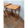 Image 7 : *(3) Wooden Tables No Shipping