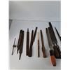 Image 2 : Variety Of Vintage Metal Files And Wood Rasps