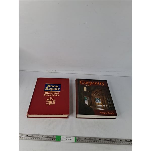 (2) Books; Home Repair, Carpentry